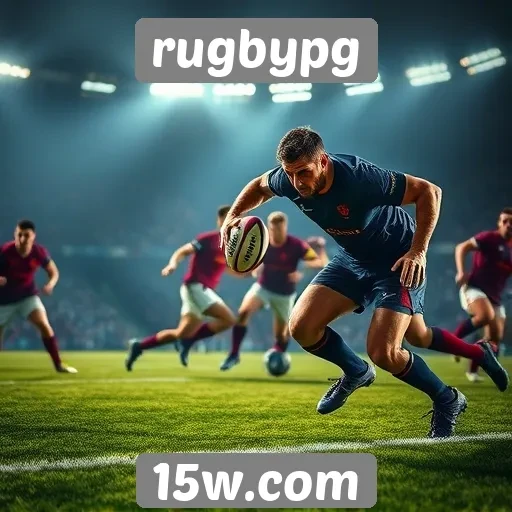 a evolução dos gráficos em jogos de rugby no rugbypg